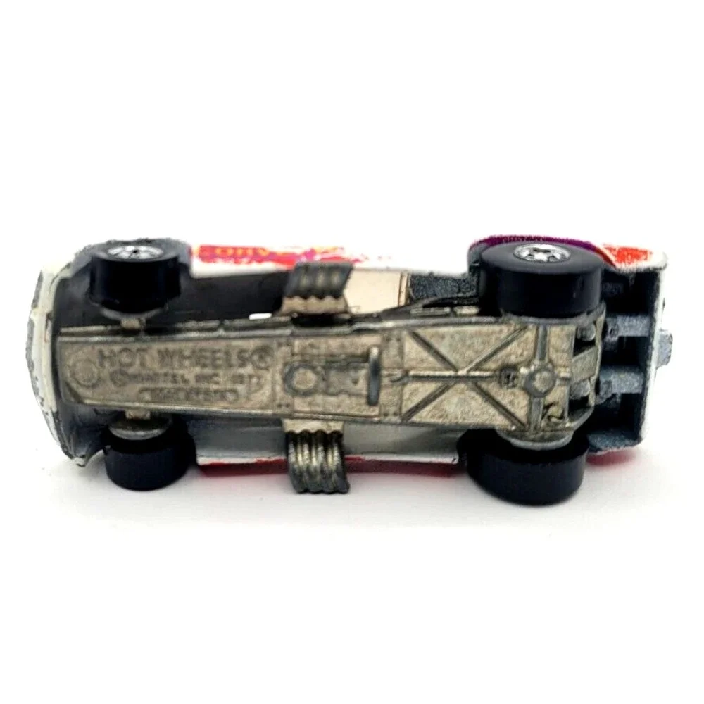 VINTAGE 1977 MATTEL HOT WHEELES CORVETTE FEVER FUNNY CAR‎ WHITE